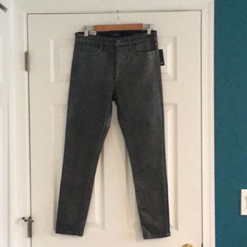 NWT Joes Jeans gunmetal gray, high rise skinny ankle jeans